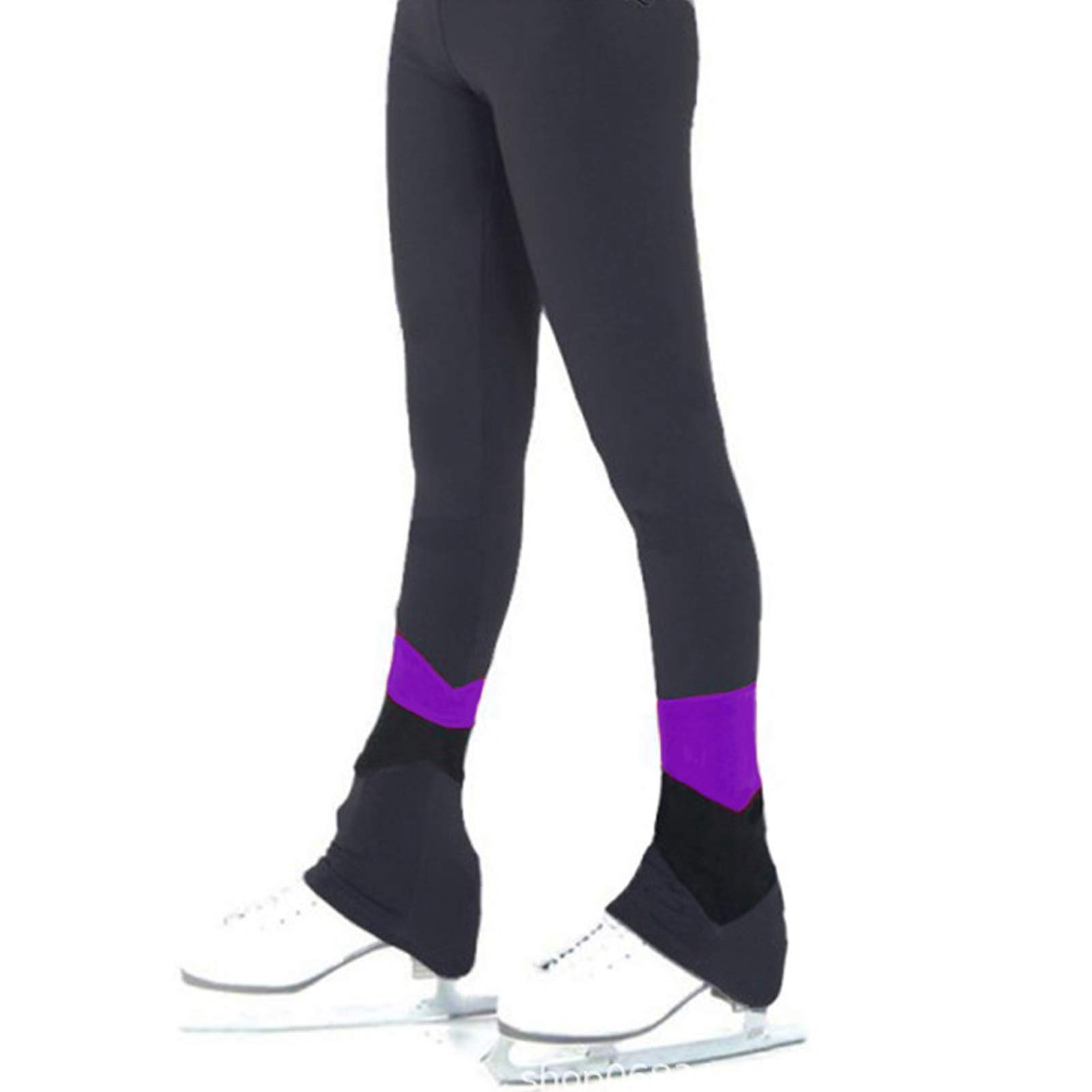 DUBOM] アイススケート トレーニングウェア フィギュアスケートパンツ